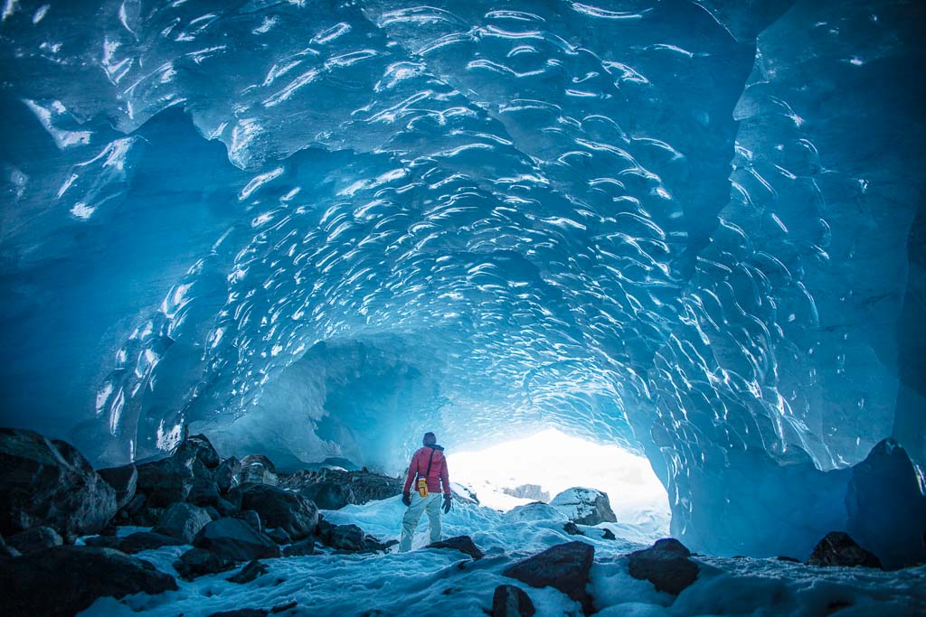 Byron Glacier, Byron Glacier Ice Cave, Ice Cave, Alaska, Anchorage day hikes