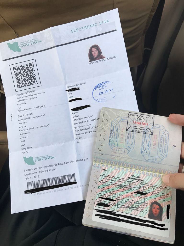 Praktisk Oprør Mona Lisa How To Get An Iranian Visa In 2022 - The Adventures of Nicole
