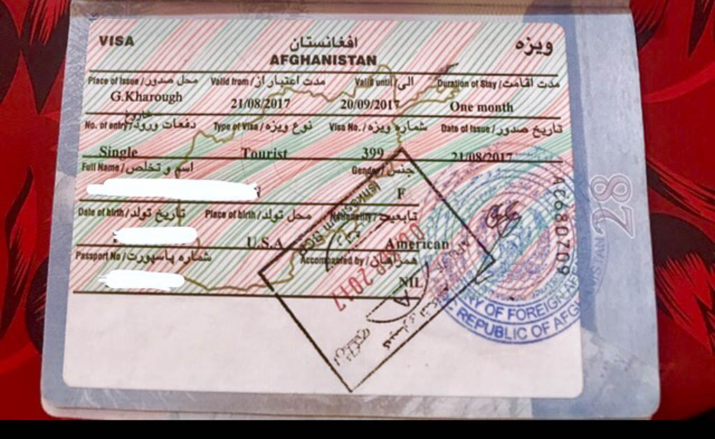 Afghan Visa