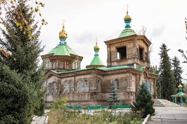 Holy Trinity Cathedral, Holy Trinity Cathedral Kyrgyzstan, Holy Trinity Cathedral Karakol, Karakol Cathedral, Kyrgyzstan Cathedral, Karakol, Kyrgyzstan Travel Guide, Kyrgyzstan