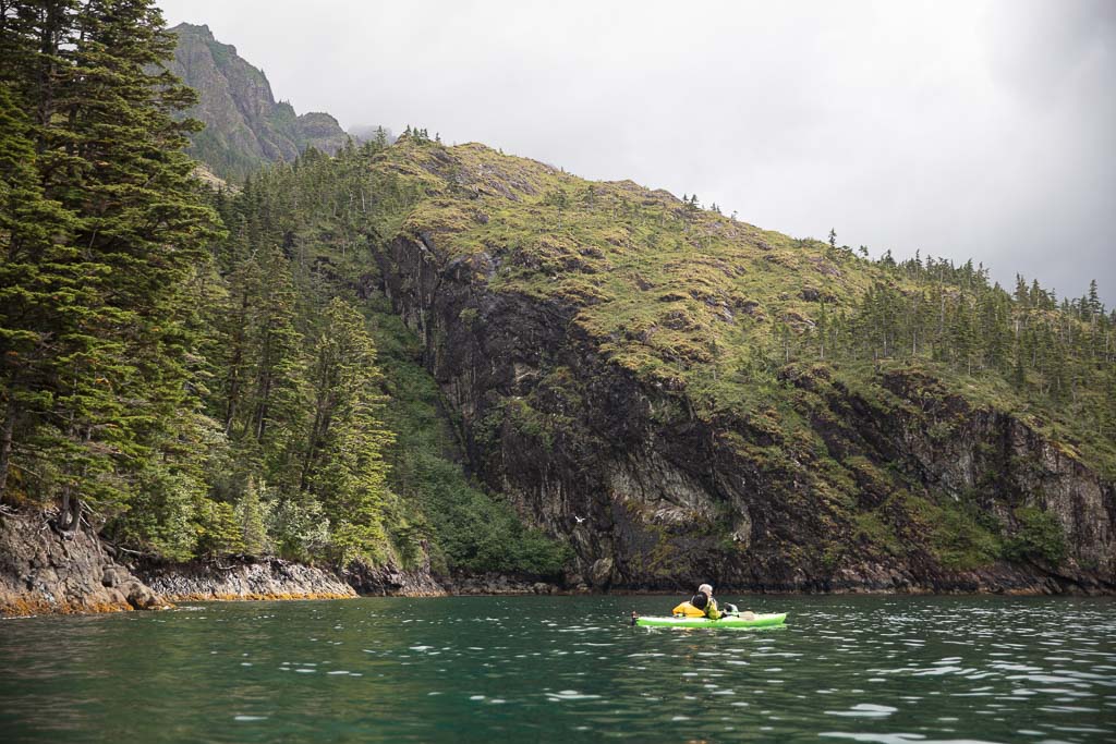 Kayaking, Resurrection Bay, Seward, Alaska, Kayaker's Cove, Humpy Cove, Kayak