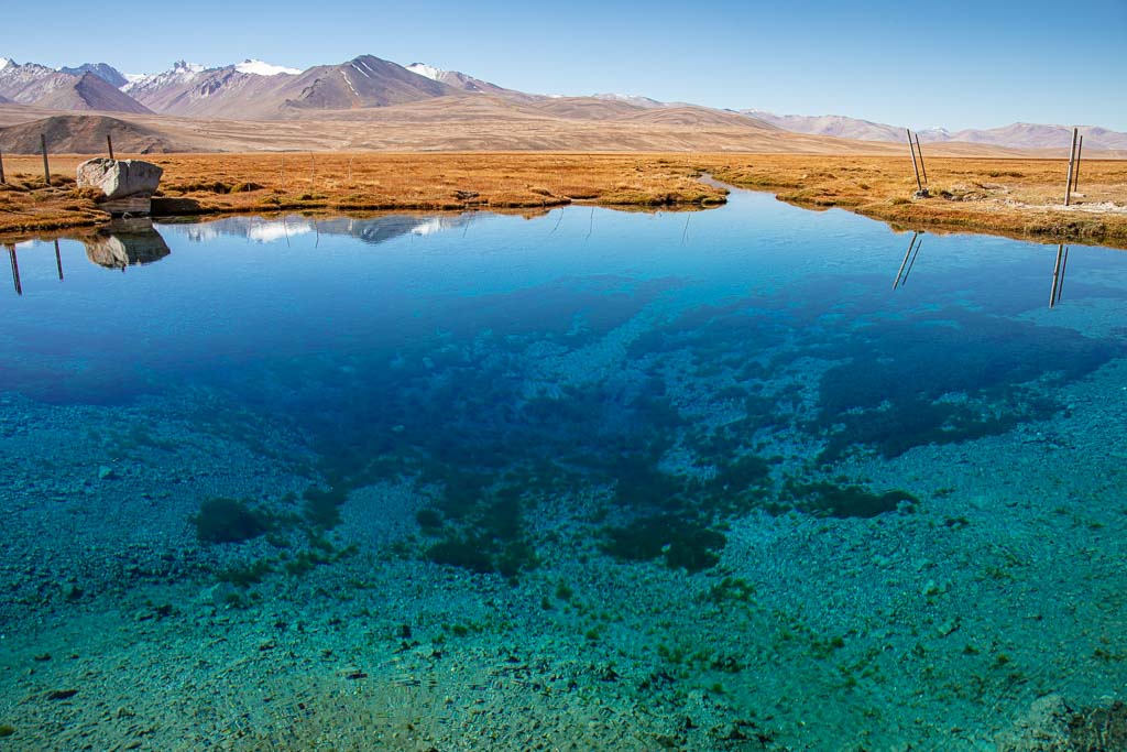 Ak Balyk, Ak Balyk Pond, Ak Balyk Spring, White Fish Spring, Pamir, Pamirs, Pamir Highway, Eastern Pamir, Tajikistan