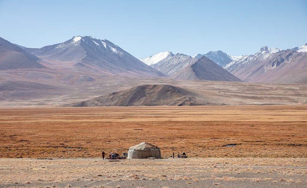 Yurt, Yurt Alichur, Alichur, Pamir, Pamirs, Pamir Highway, Eastern Pamir, Tajikistan