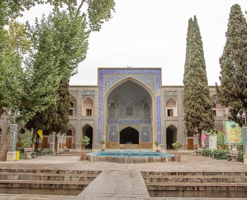 Chahar Bagh Madrasa, Esfahan, Isfahan, Persia, Iran
