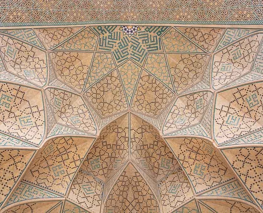 Muqarnas, Great Mosque of Esfahan, Jameh Mosque, Joma Mosque Esfahan, Esfahan, Isfahan, Persia, Iran