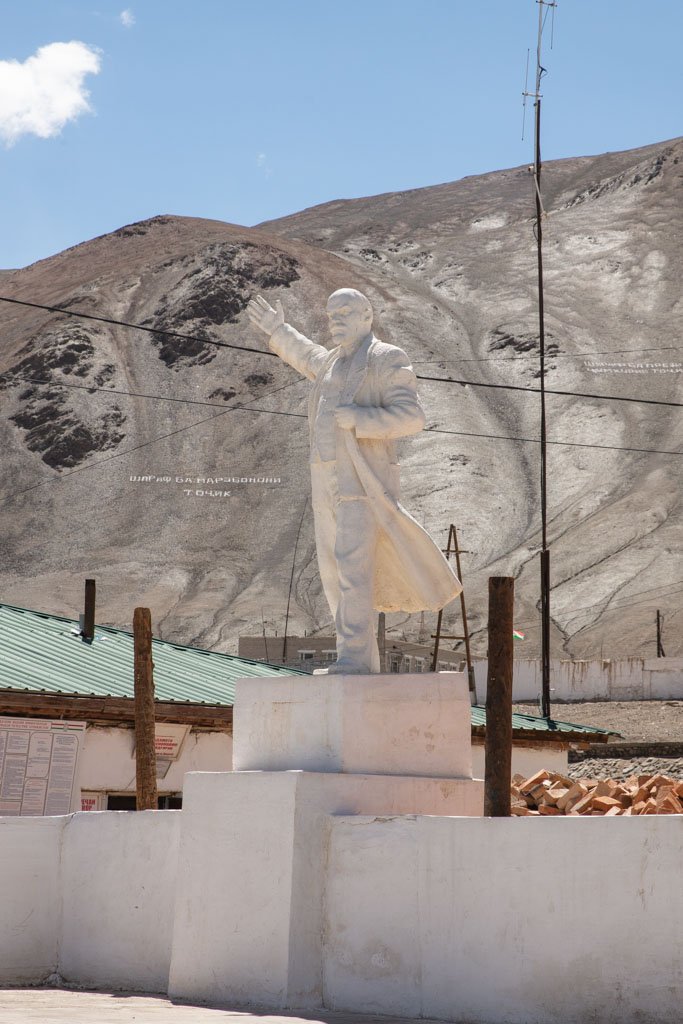 Lenin Statue, Murghab, Tajikistan
