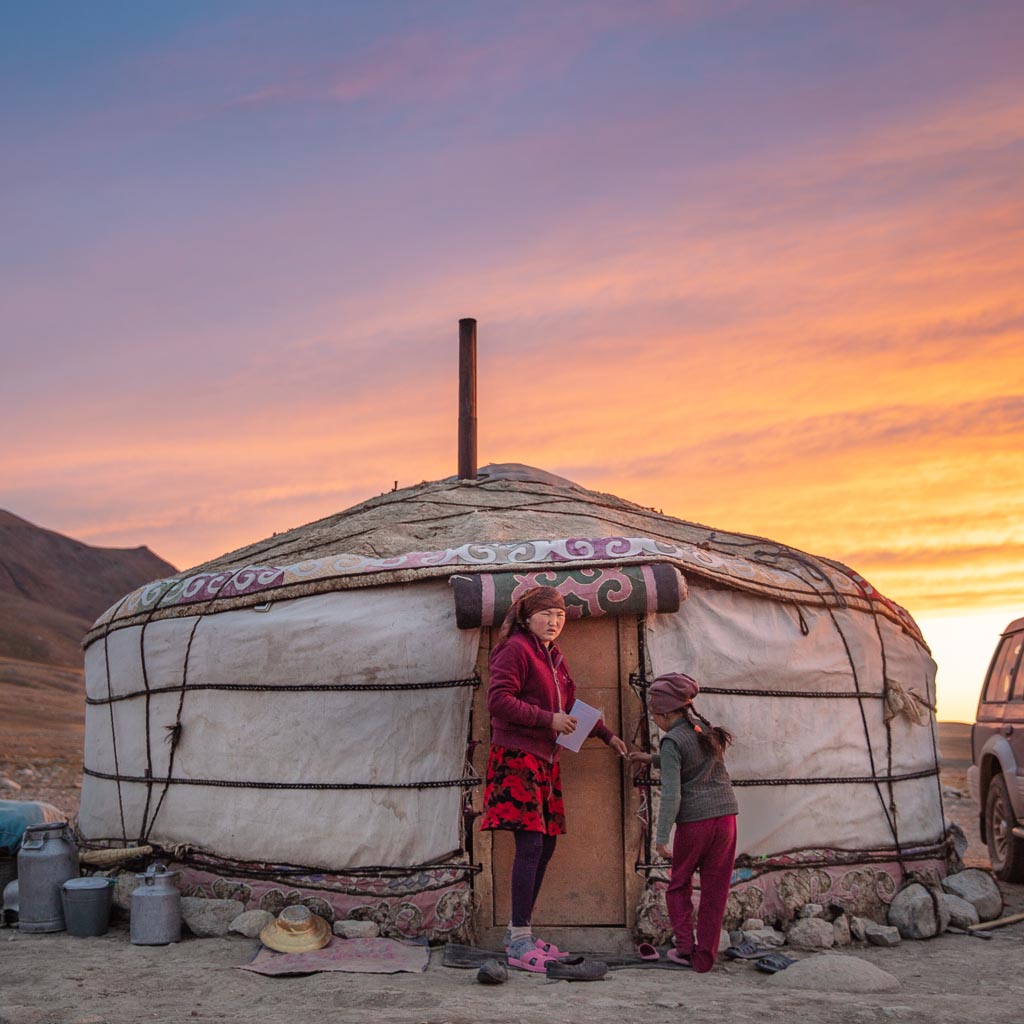 Sary Goram, Tajikistan, GBAO, Eastern Pamirs, yurt