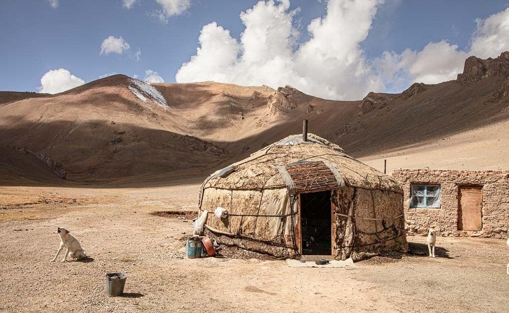 Yurt, Yurt Eastern Pamir, Yurt Pamir, Pamir, Pamirs, Eastern Pamir, Tajikistan
