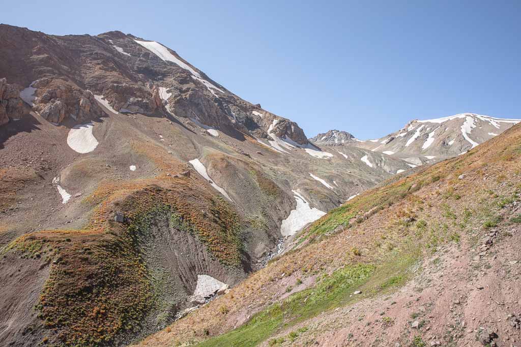 Gardan i Kaftar Pass, Peter the I Range, Rasht Valley, Karotegin, Karotegin Valley, Badakshan, GBAO, Tajikistan, Central Asia