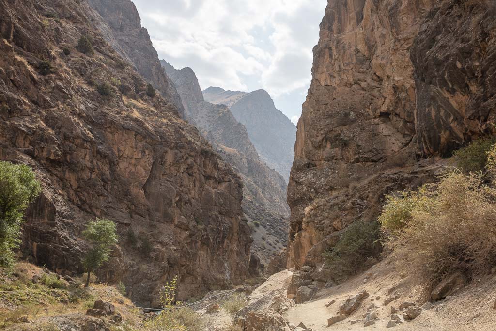 Archamaidon Gorge, Dukdon Pass, Fann Mountains, Sughd, Tajikistan, Central Asia