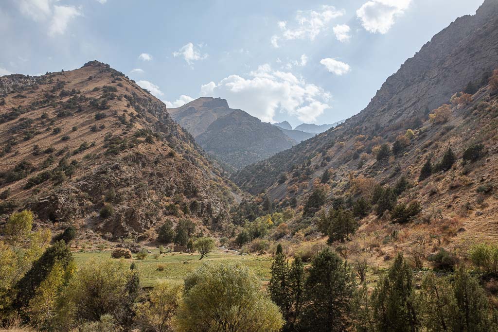Nagnut, Nagnut River, Nagnut Valley, Dukdon Pass, Fann Mountains, Sughd, Tajikistan, Central Asia