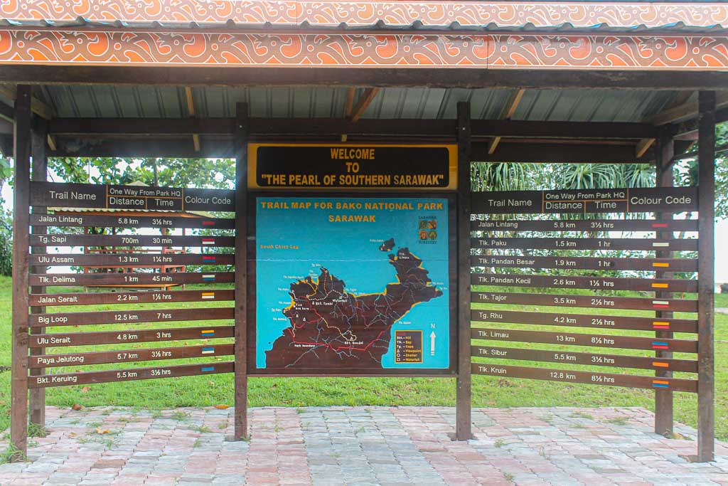Bako headquarters, Asia, Malaysia, Borneo, Sarawak, Bako National Park, Bako, Jungle, Rainforest