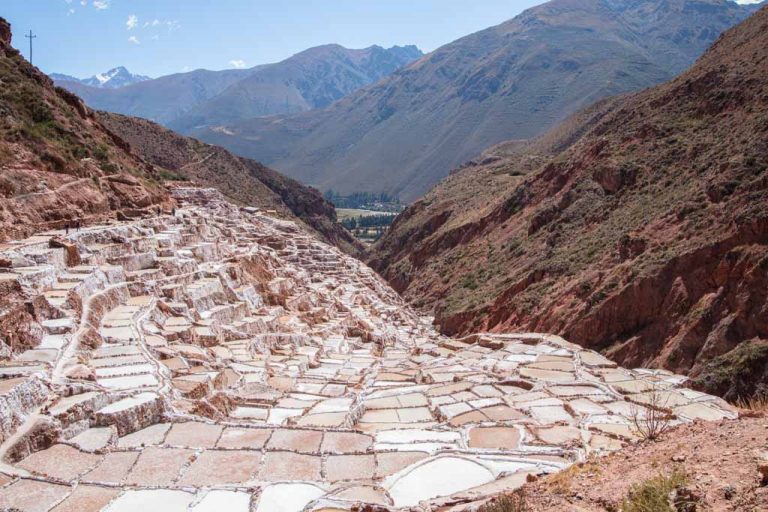 Maras, Maras Salt Mine, Sacred Valley, Peru, salt pond, salt pan, South America