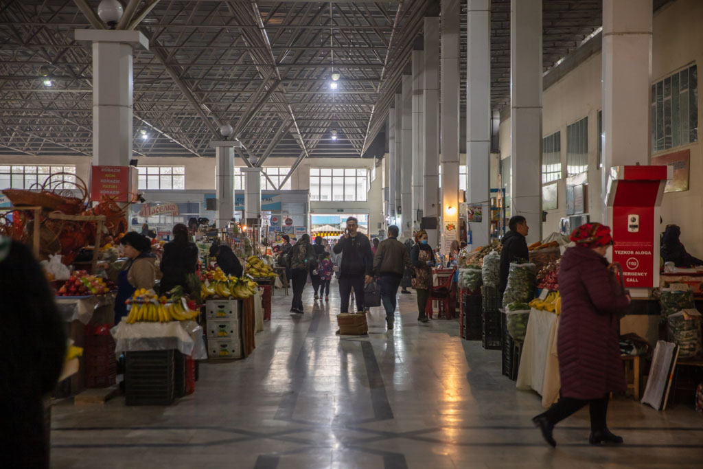 Nukus Bazaar, Nukus, Karakalpakstan, Uzbekistan