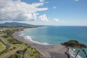 Paritutu Beach, Taranaki, New Zealand, New Plymouth, Snapper Rock, Motuotamatea