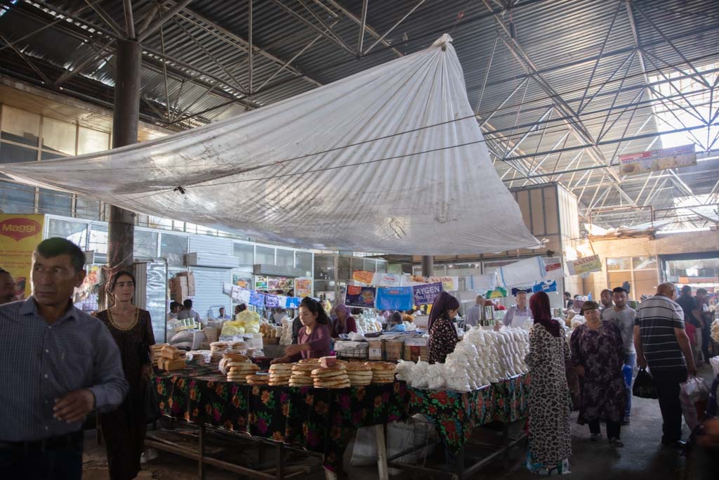 Istaravshan bazaar, Istaravshan, Tajikistan