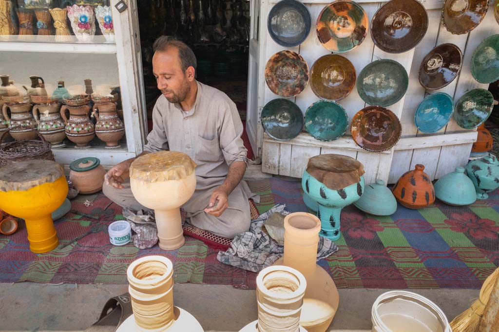 Istalif Ceramics, Istalif Bazaar, Istalif pottery, Afghan pottery, Istalif, Shomali Plain, Afghanistan, Istalif potter