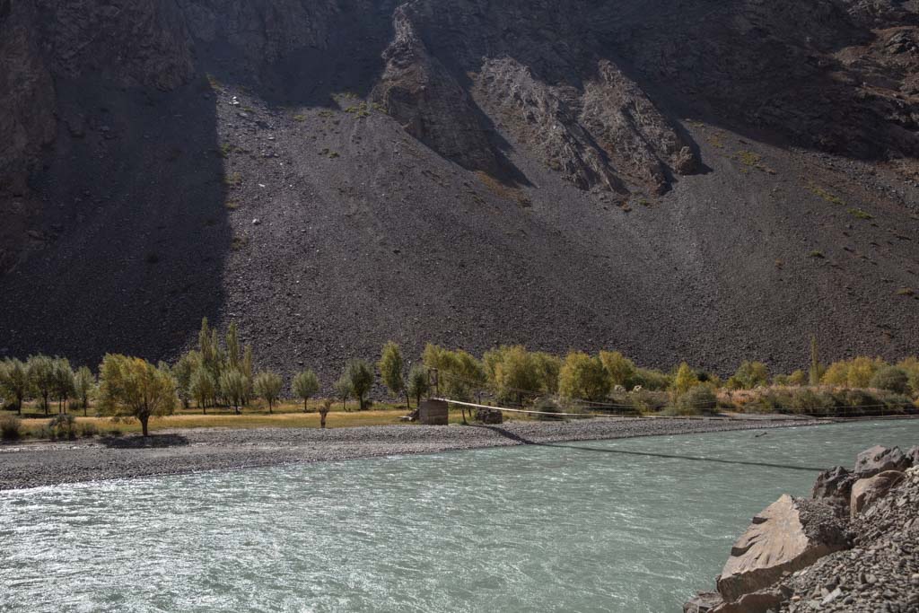 Red, Bartang Valley, Tajikistan