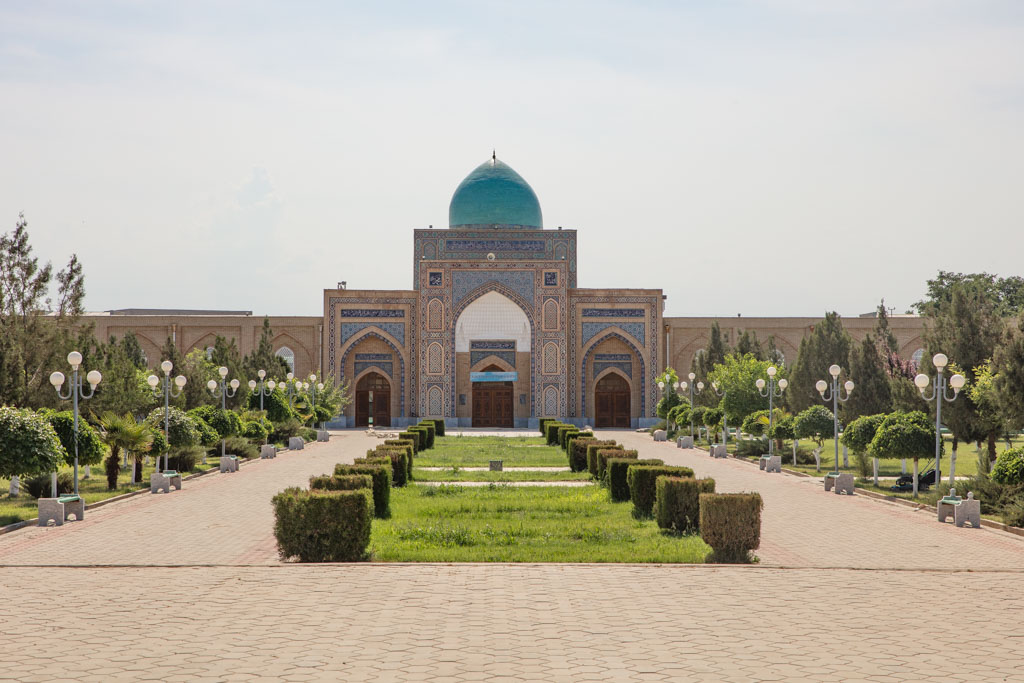 Kok Gumbez Mosque, Qarshi, Uzbekistan