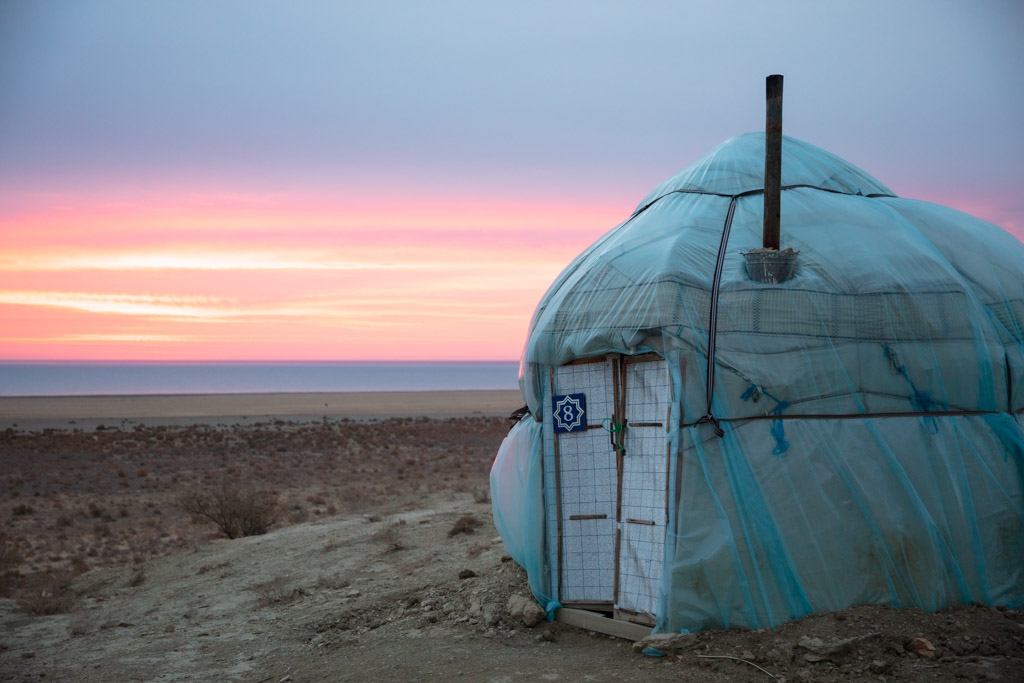 Yurt, Aral Sea, Uzbekistan