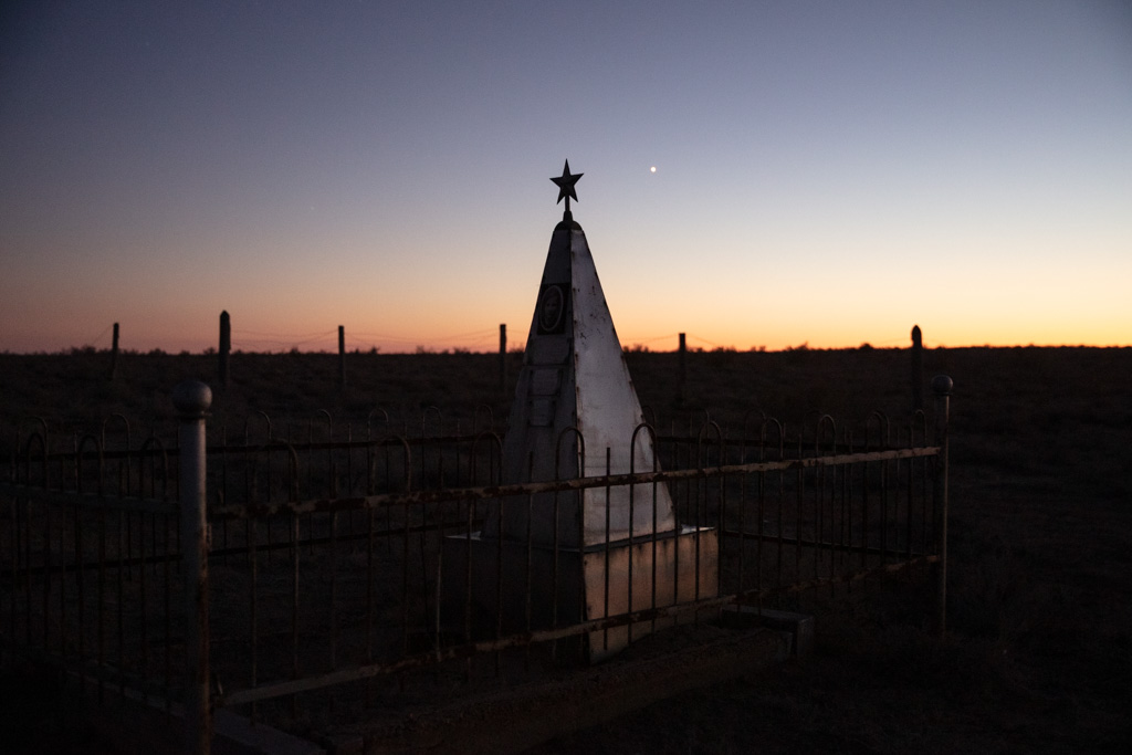 Maria's Grave, Kantubek, Vozrozhdeniya Island, Uzbekistan