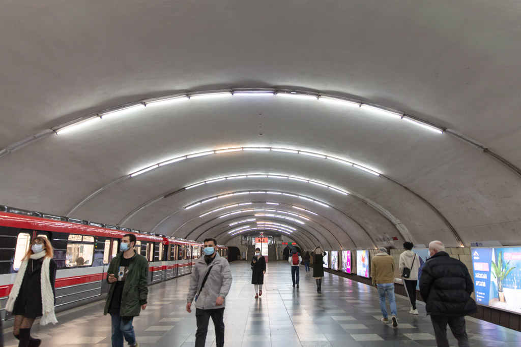 Delisi Metro Station, Viktor Gotsiridze Metro Station, Tbilisi Metro, Tbilisi, Georgia