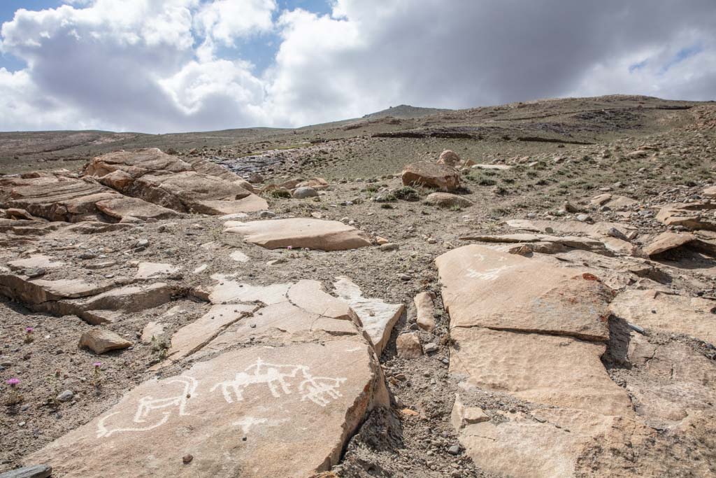 Langar Petroglyphs, Wakhan Valley, Tajikistan