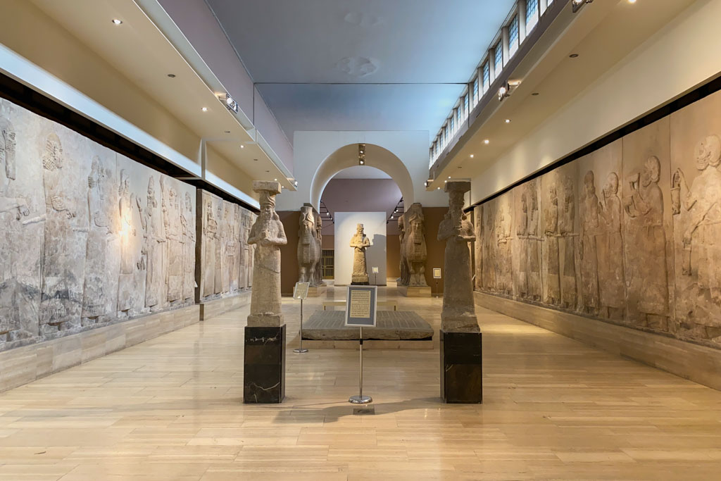 Assyrian Gallery, Iraq Museum, Baghdad, Iraq