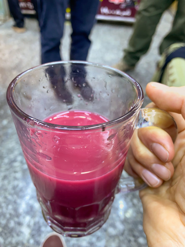 Pomegranate juice, Haji Zebala Juice Shop, Al Rasheed Street, Baghdad, Iraq