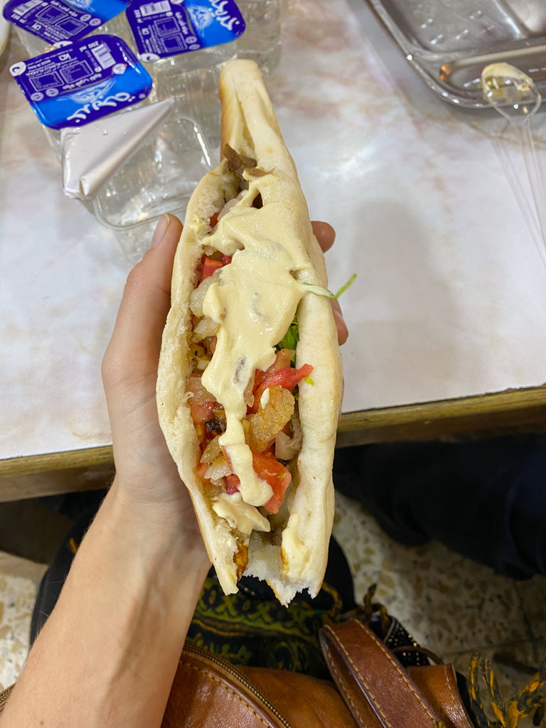 Shawarma, Al Rashid Street, Baghdad, Iraq
