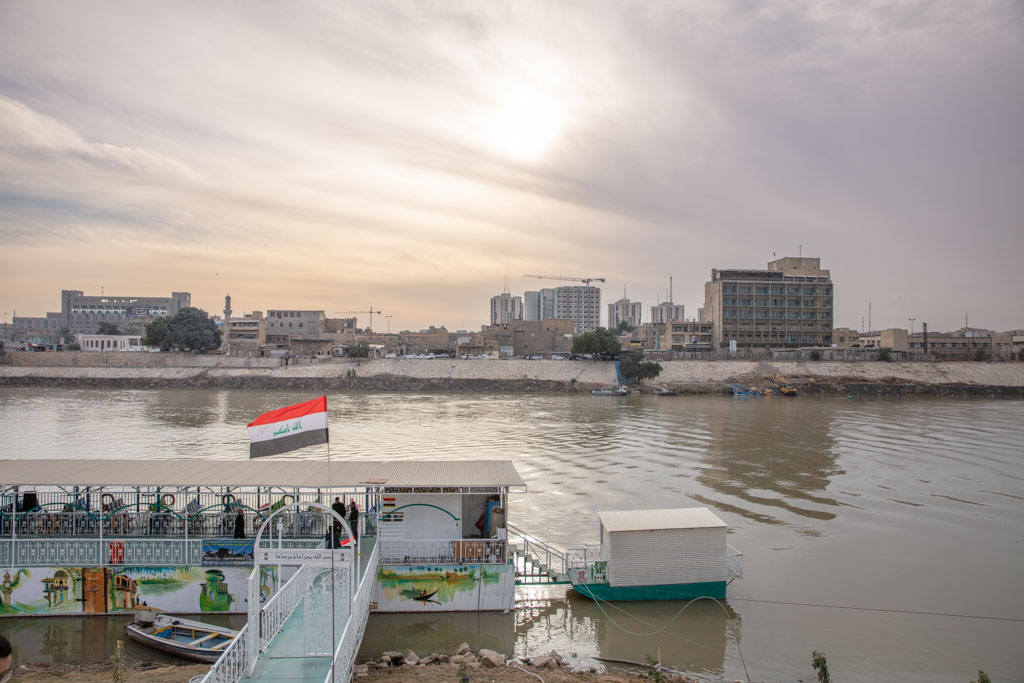 Tigris River, Al Mutanabi Street, Baghdad, Iraq
