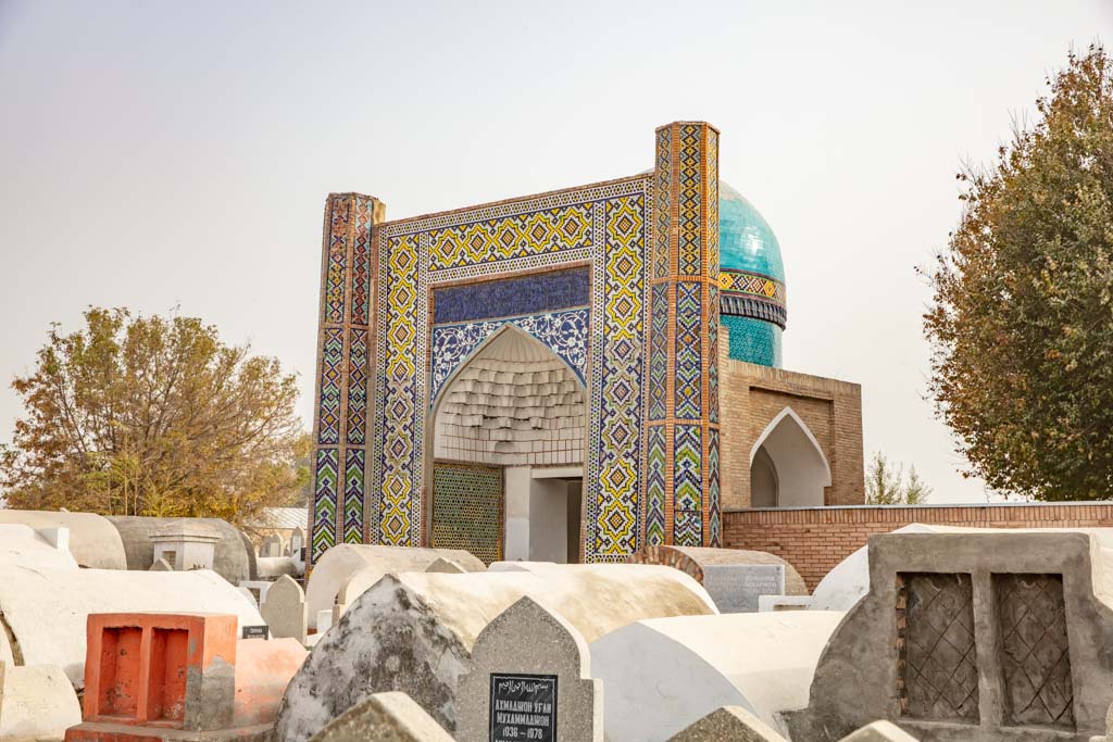 Modar i Khan Mausoleum, Kokand, Uzbek Fergana Valley, Uzbekistan