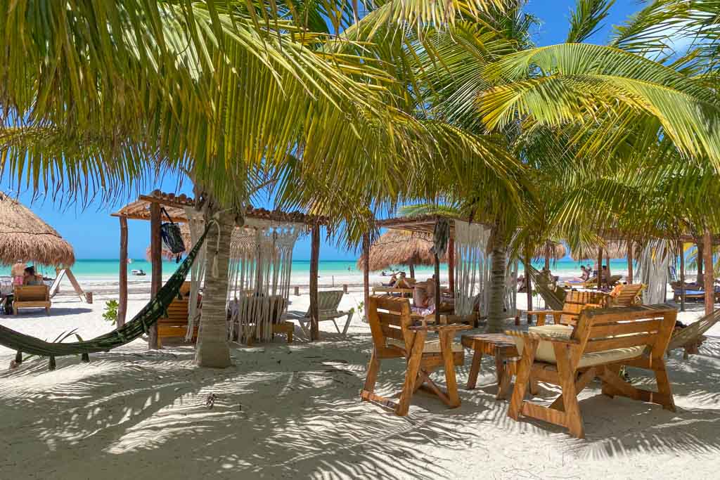 La Restorante La Playa de Nana, Playa Holbox, Isla Holbox, Quintana Roo, Yucatan Peninsula, Mexico