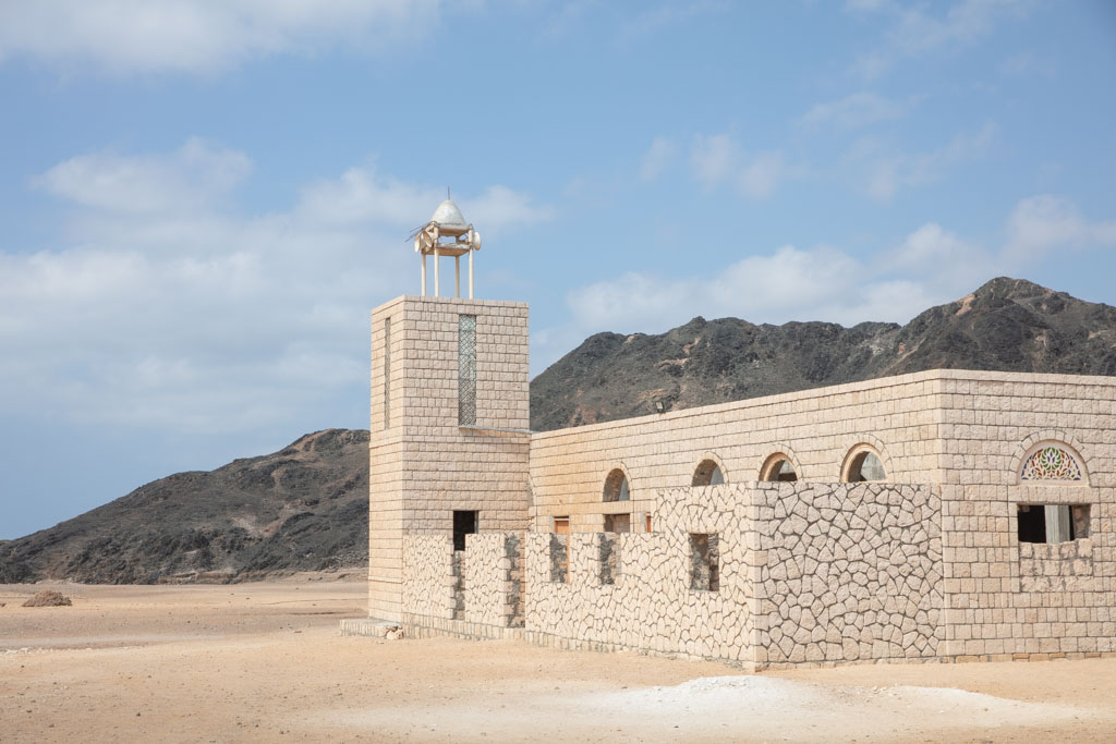 Mosque in Khaysat Saleh, Khasat Saleh, Abd al Kuri, Socotra outer islands, Socotra Archipelago, Yemen