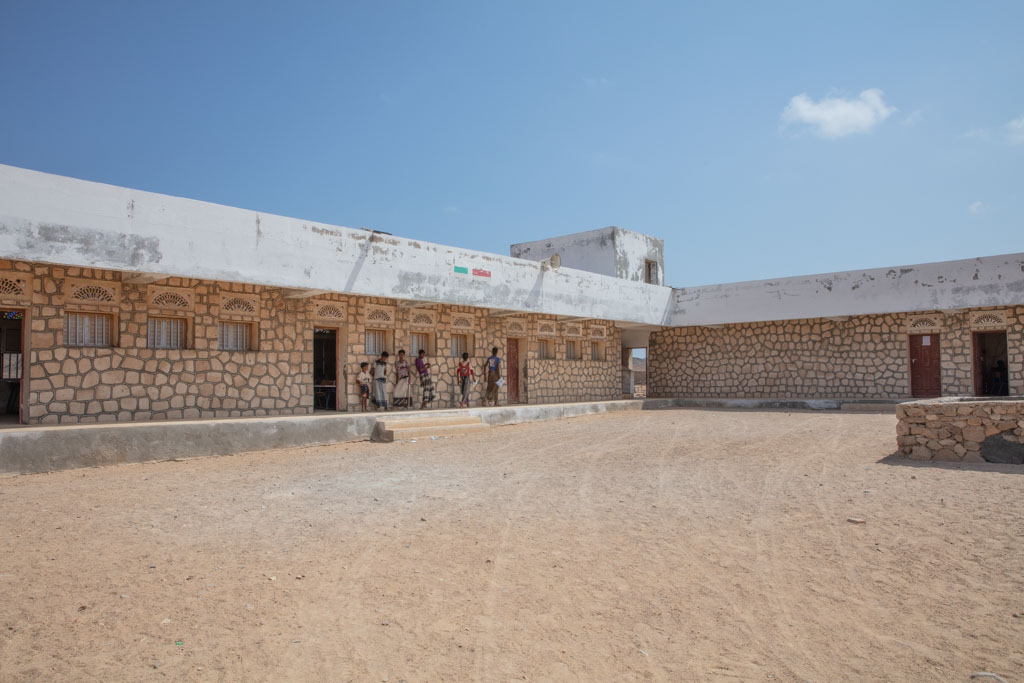 School in Khaysat Saleh, Khasat Saleh, Abd al Kuri, Socotra outer islands, Socotra Archipelago, Yemen