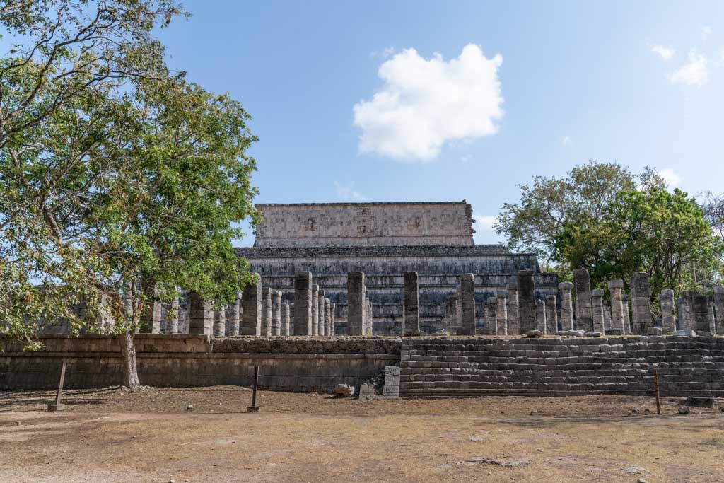 Temple of Warriors, Chichen Itza, Yucatan, Mexico