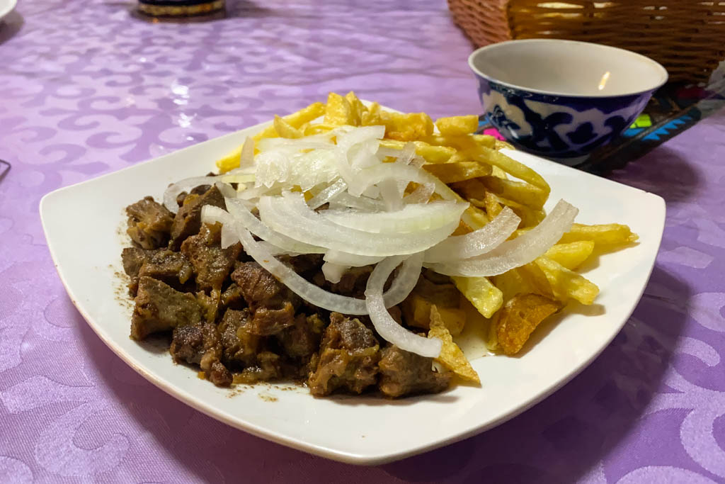 yak kabob, Tajik food