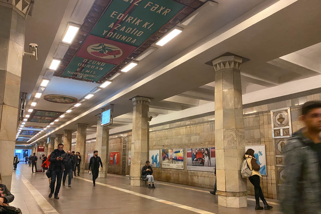 20 Yanvar Station, Baku Metro, Baku, Azerbaijan