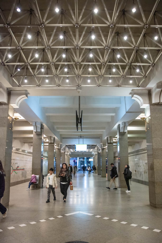 Hazi Aslanov Station, Baku Metro, Baku, Azerbaijan