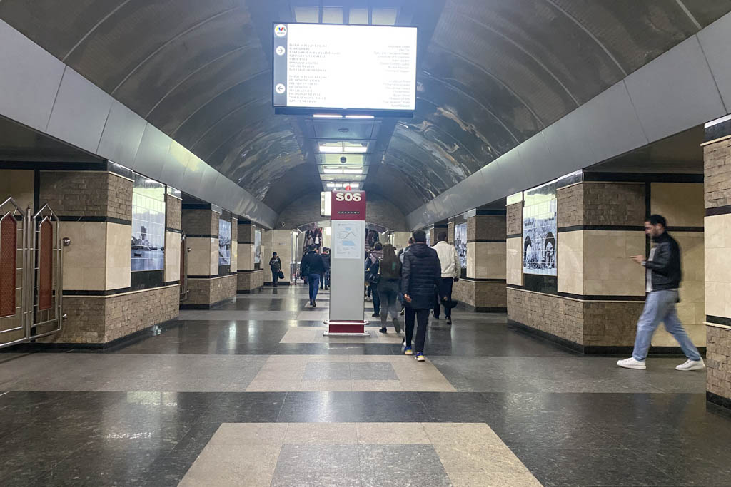 Ischeri Sheher Station, Baku Metro, Baku, Azerbaijan