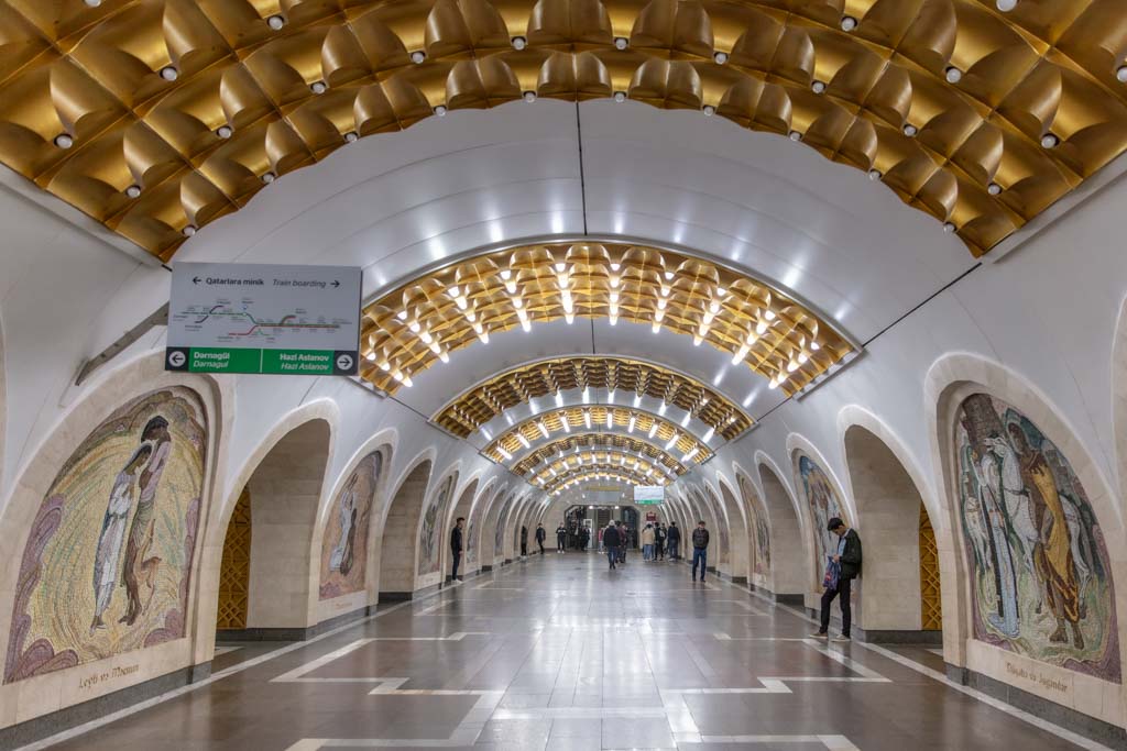 Nizami Station, Baku Metro, Baku, Azerbaijan