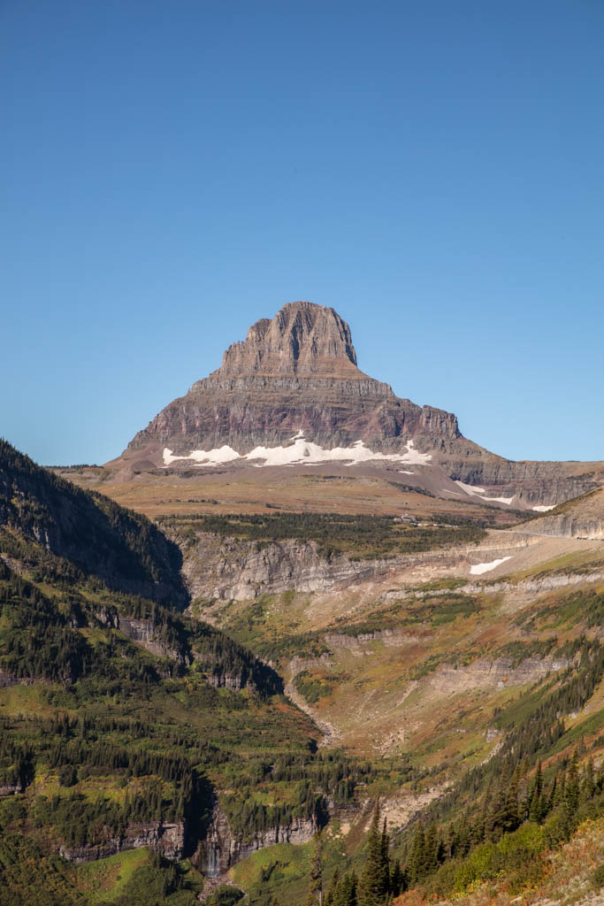 The Loop, Heaven's Peak, Going to the Sun Road, Glacier National Park, Montana, USA