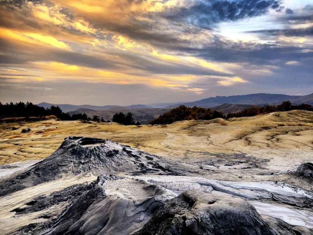 Berca Mud Volcanoes, Romania