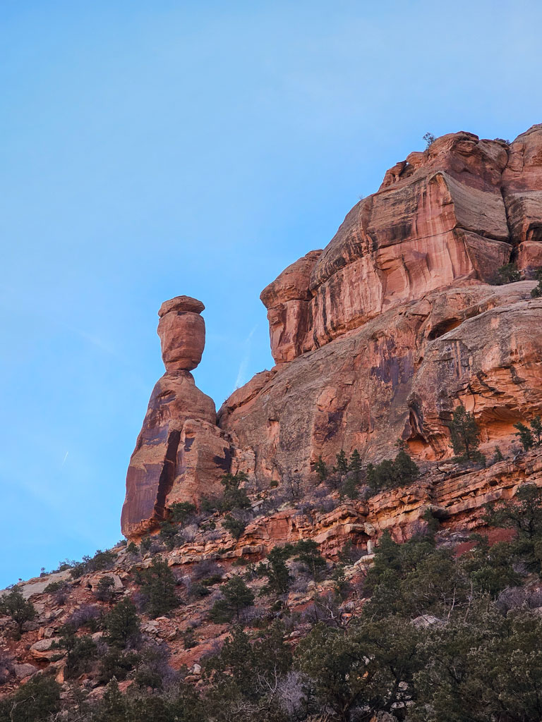 Balanced Rock View, Colorado National Monument, Grand Junction, Colorado
