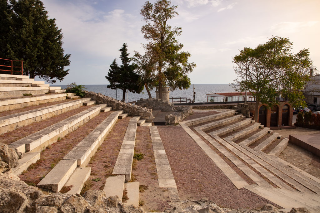 Ancient Amphitheatre, Nessebar, Black Sea, Bulgaria