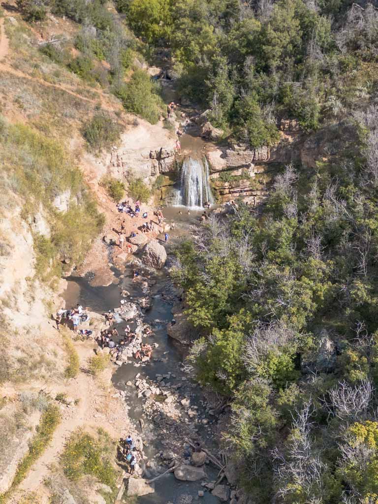 Fifth Water Hot Springs, Diamond Fork Canyon, Wasatch–Cache National Forest, Utah