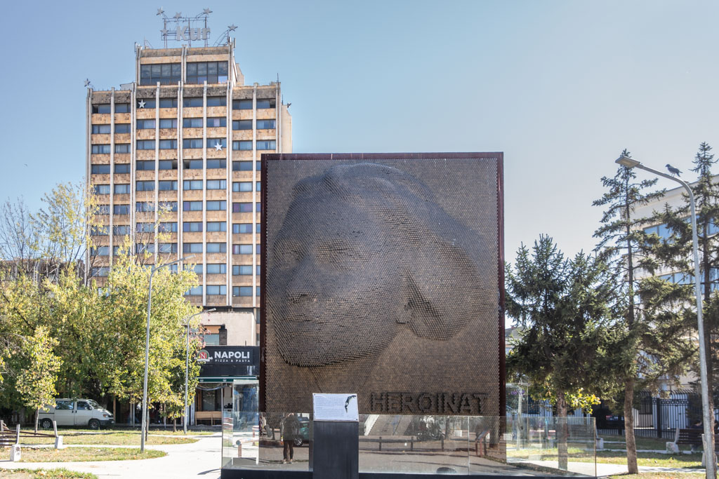 Heroinat Monument, Pristina, Kosovo