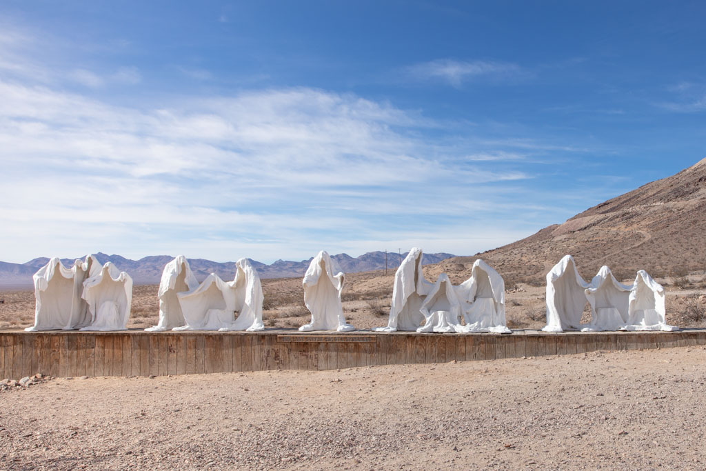 The Last Supper 1984, Goldwell Open Air Museum, Rhyloite, Nevada