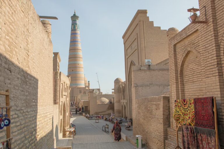 Islam Khodja Minaret, Khiva, Uzbekistan, Uzbekistan travel guide, Uzbekistan travel, Adventures of Nicole