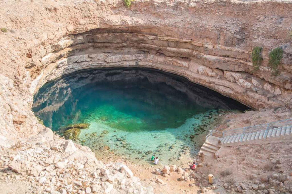 Bimmah Sinkhole, Oman, Adventures of Nicole